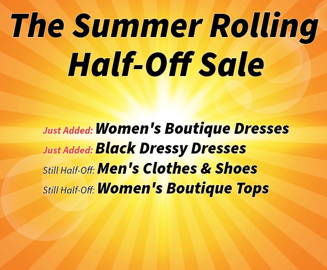 The Rolling Half-Off Sale